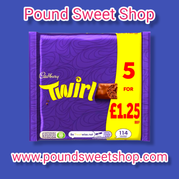 Саdbury Twirl Chocolate Bar 5 Pack