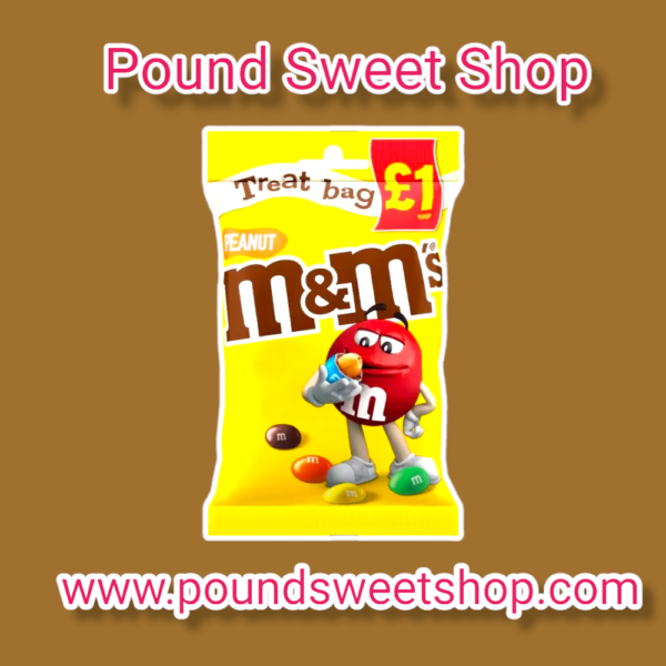 M&Ms Peanut Chocolate Treats Bag 82g