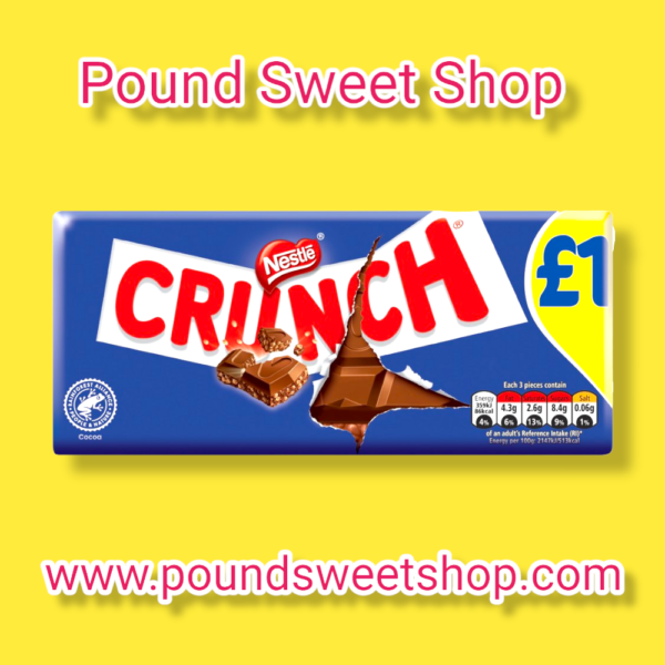 Crunch Milk Chocolate Sharing Bar 100g