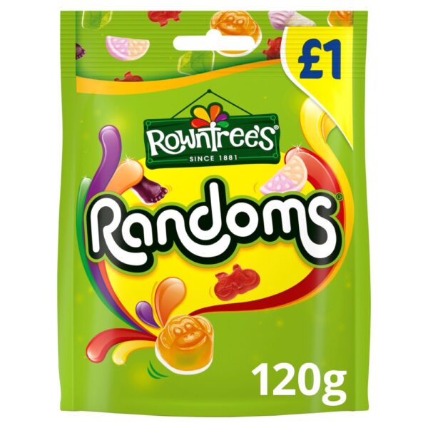 Rowntrees Randoms Sweets Sharing Bag 120g